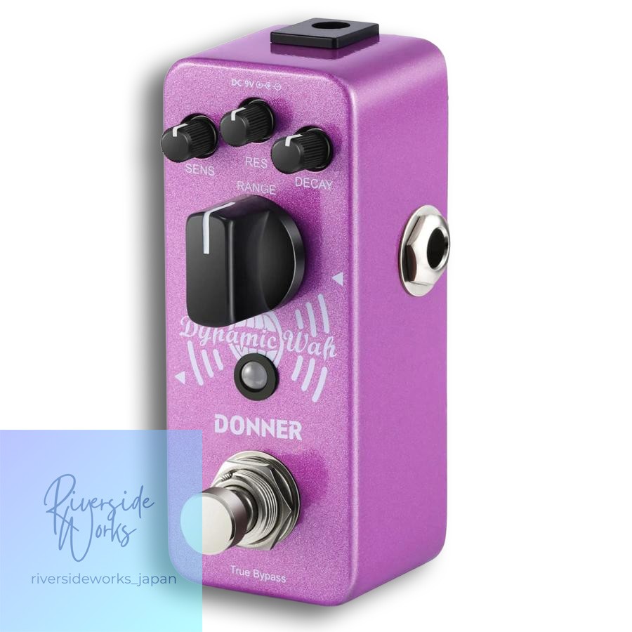 Donner Dynamic Wah Auto Wah Pedal for Guitar Effects