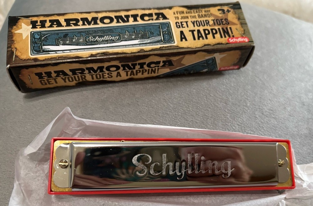 New Schylling 2014 Toe Tapping Harmonica