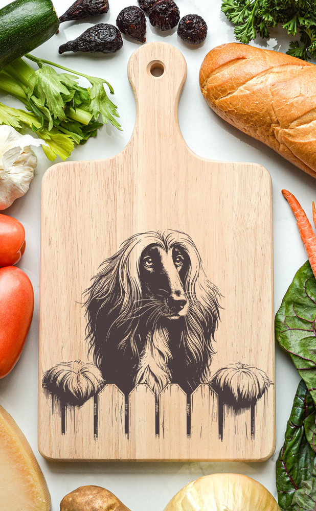 Afghan Cutting Cheese Board