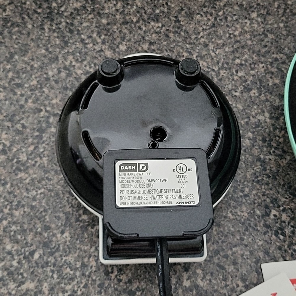 Bundle! DASH Express Mini Donut Maker AND Mini Waffle Maker Nonstick Press Type