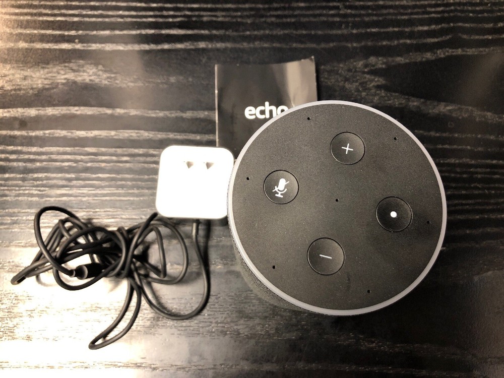 Amazon Echo (2nd Generation) Smart Assistant - Charcoal Fabric
