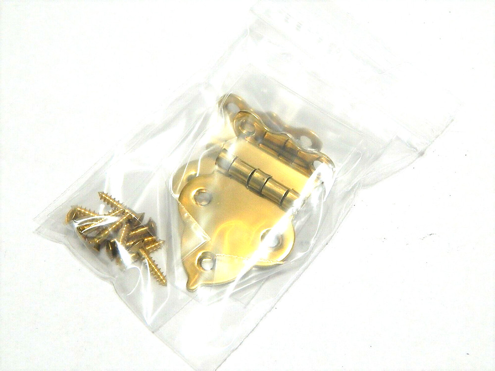 Hoosier Cabinet Hardware Hinge Sellers Offset Solid Brass
