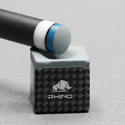 TIME Billiard Pool Cue Tip - 14mm/ Blue/Hardness Pack 10 TIME 4 (Medium Hard)