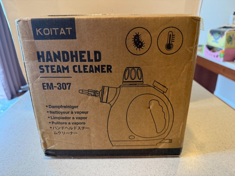 KOITAT Handheld Steam Cleaner Multi-Purpose Cleaning Machine with Attachments