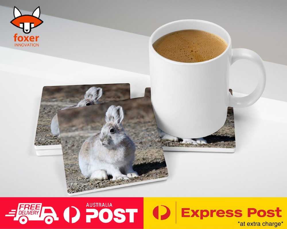 COASTER COFFEE DRINKING MAT|CUTE RABBIT BUNNY 8