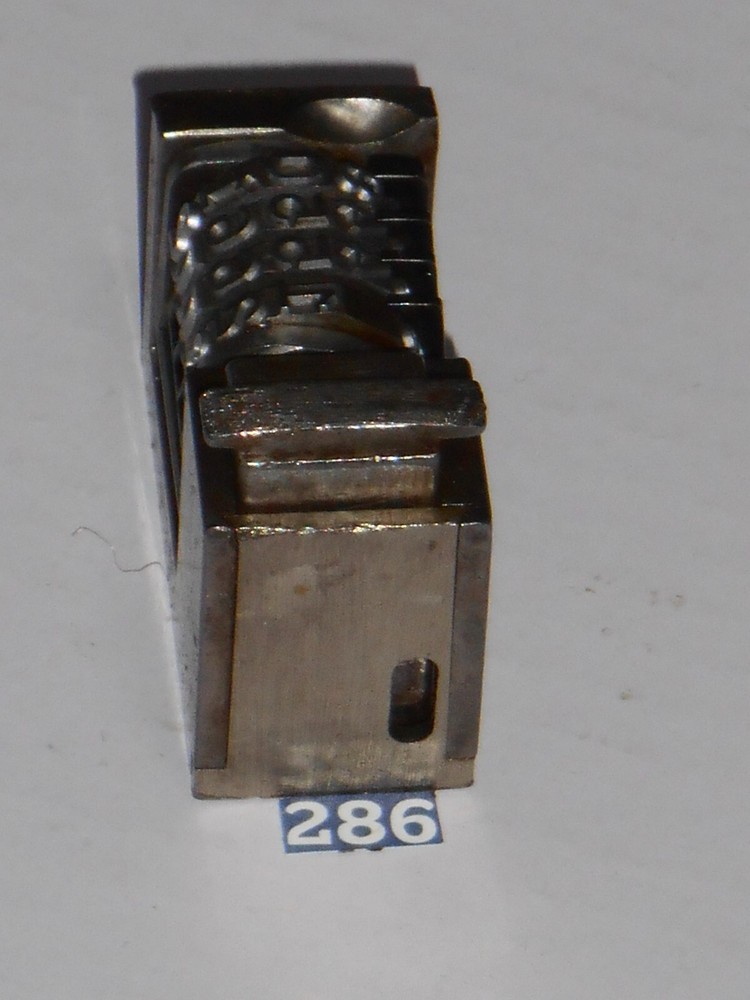 WMA | letterpress numbering machine | 286