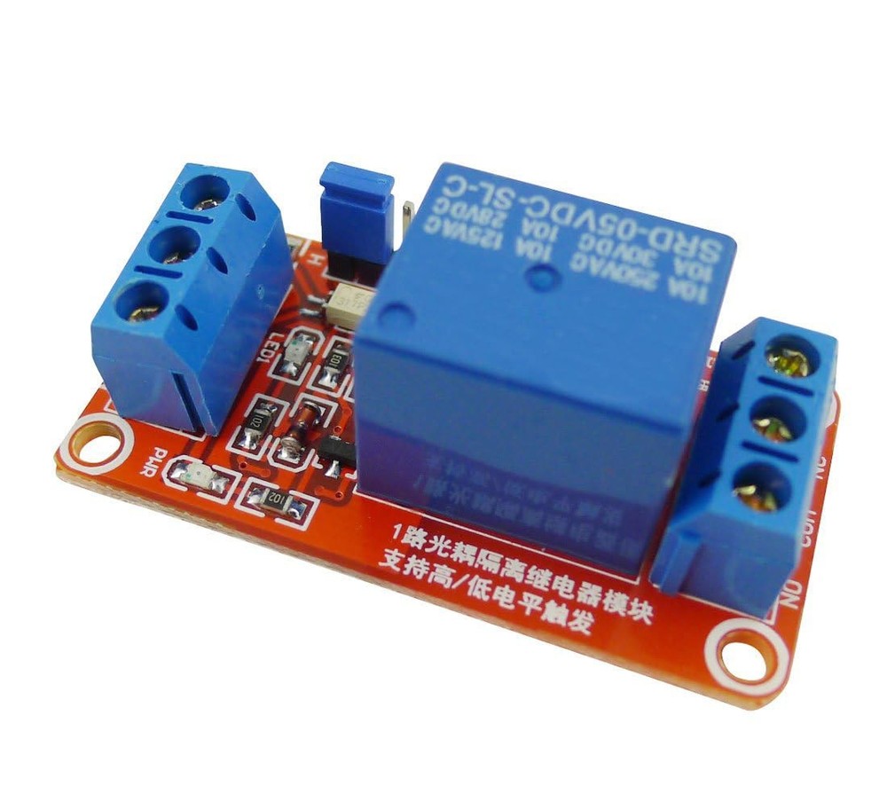 3PCS DC 5V Relay Module 1 Channel Relay Board Shield with Optocoupler Support...