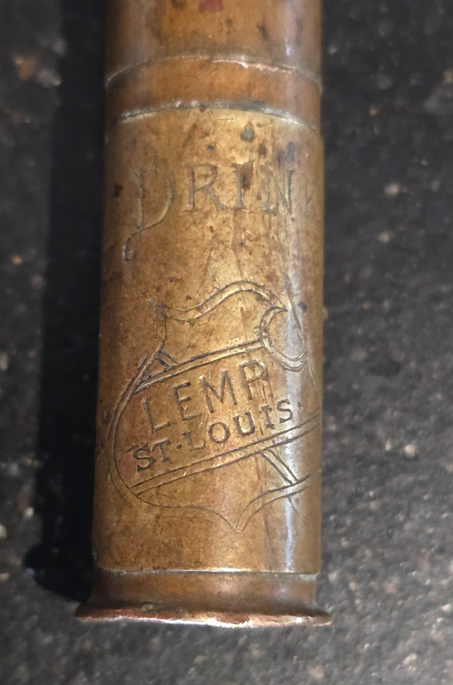 Ant. Corkscrew, Bullet Shape, Folding, Lemp Beer St. Louis, Pre-Prohibition