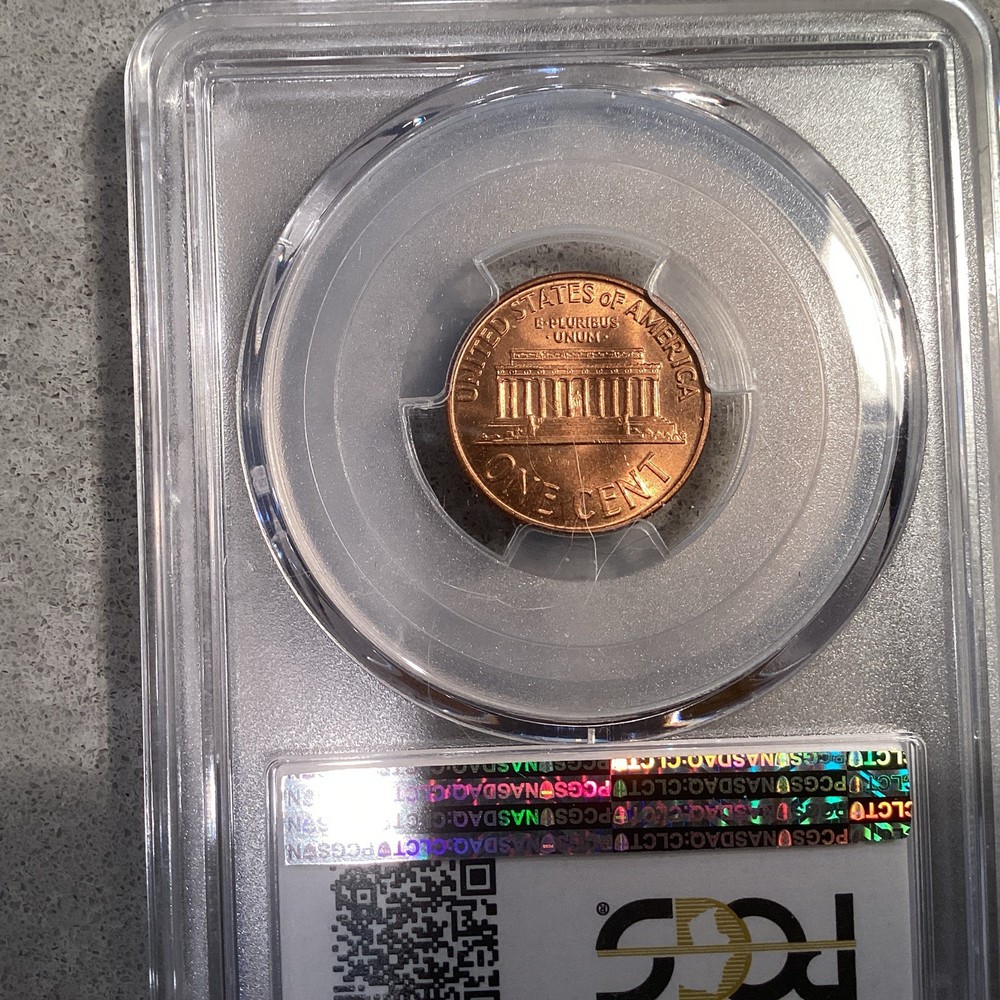 1960 Lincoln Cent Small Date At MS 65 Rd According To PCGS