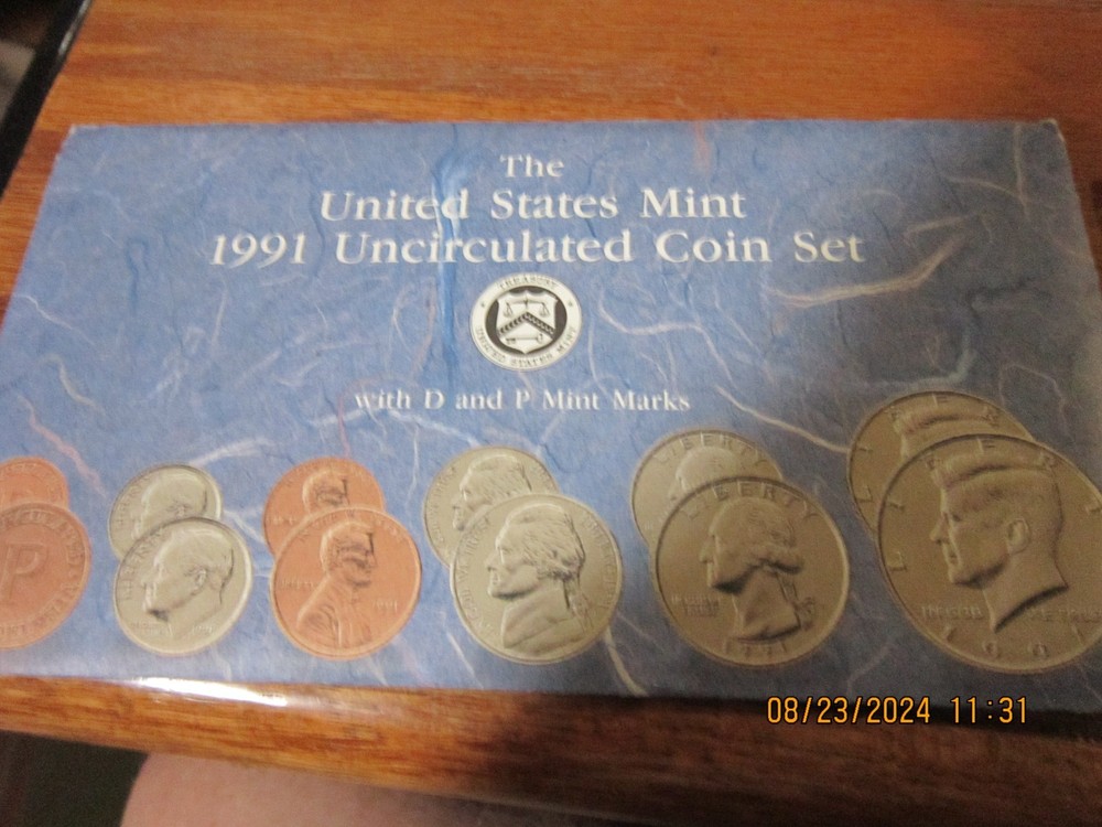 1991 US Mint Uncirculated Set, Please Read Listing, No Returns