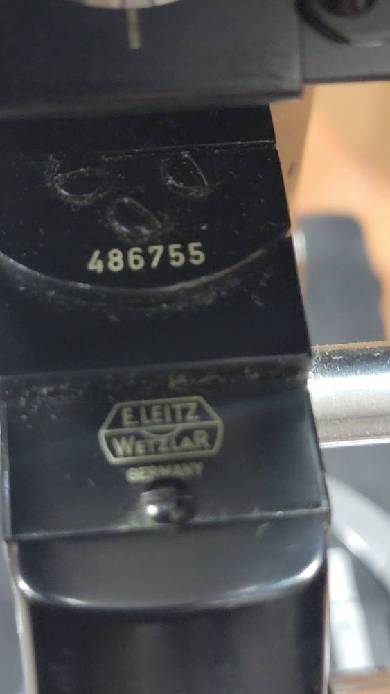 Ernst Leitz Wetzlar Microscope Vintage Leitz Microscope