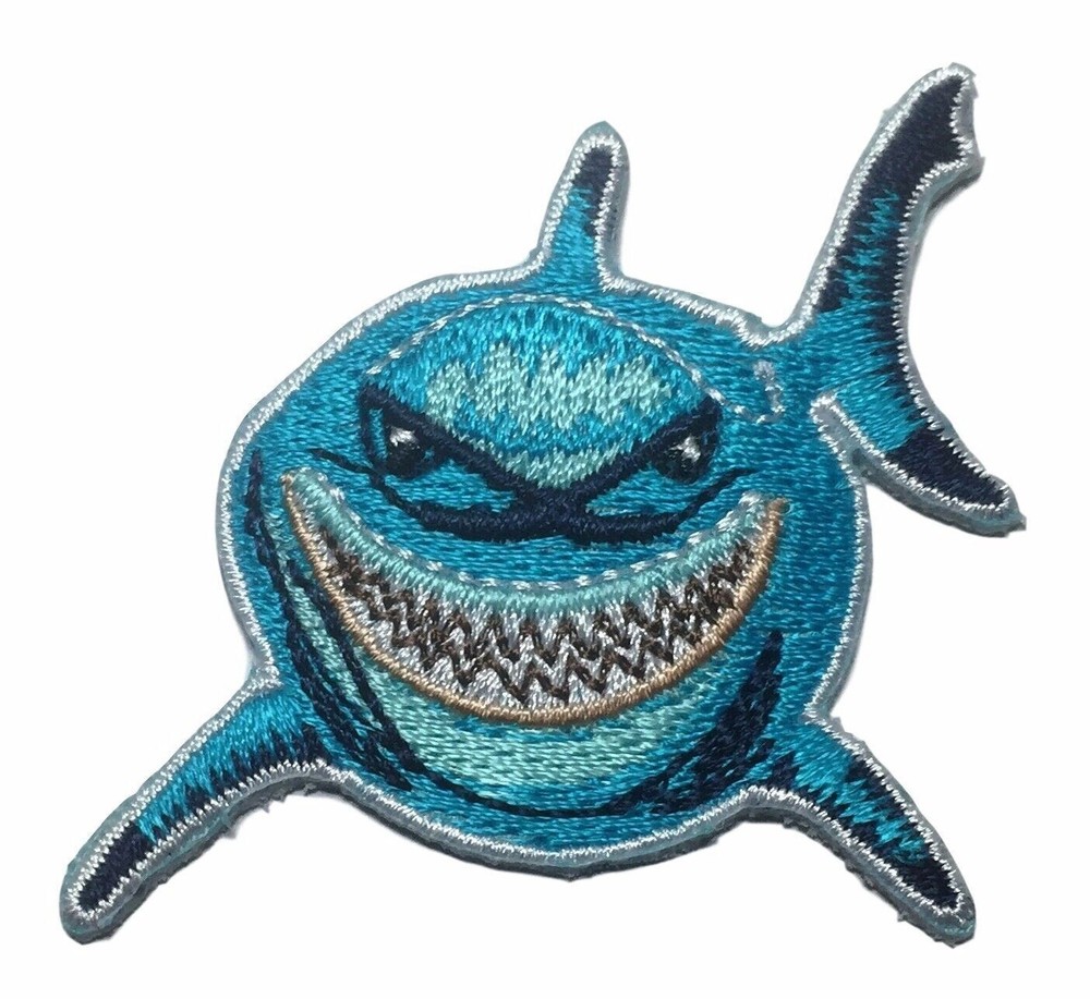 Finding Nemo Bruce the Shark Embroidered Patch