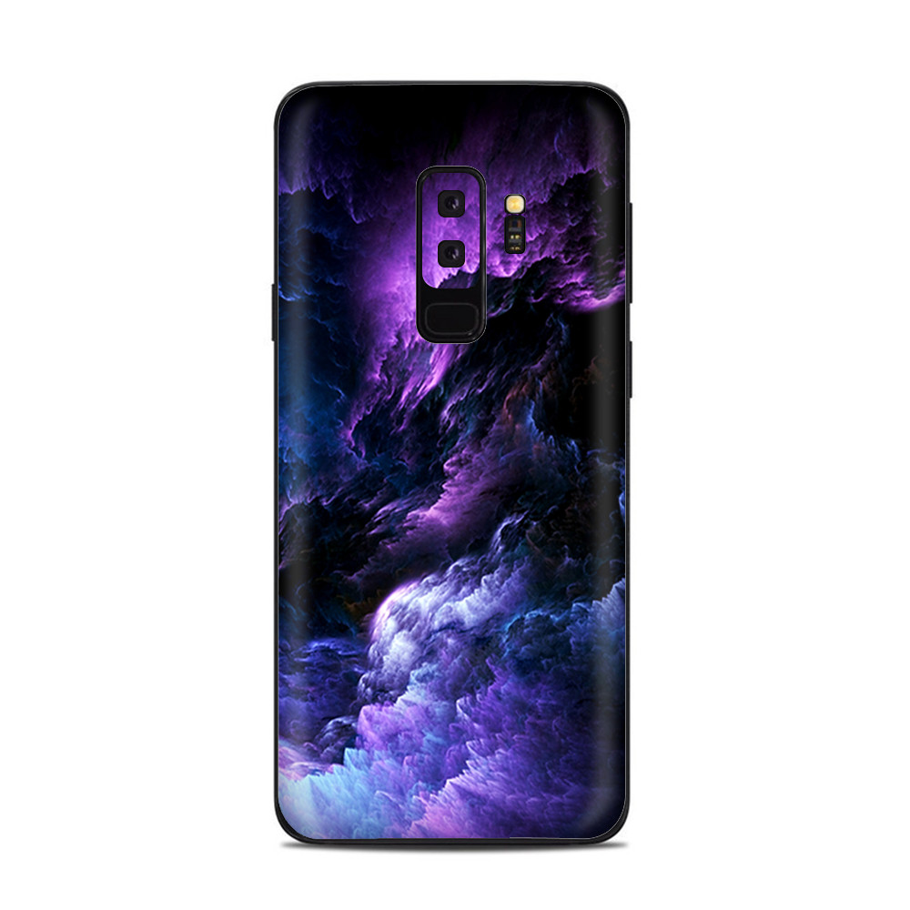 Samsung Galaxy S9 Plus Skins Decals - purple storm clouds