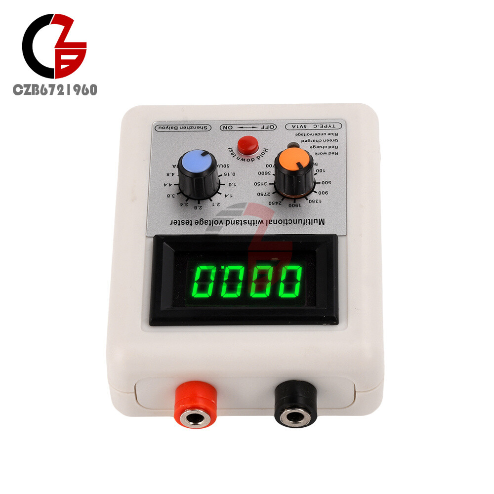 0-3800V IGBT Transistor Tester Diode MOS Triode LED MOV Withstand Voltage Tester