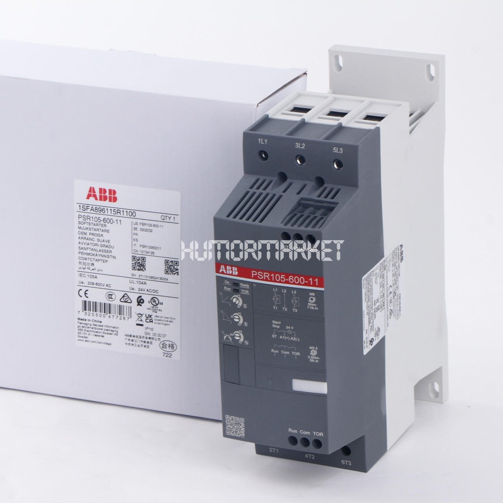 1PCS NEW ABB Soft Starte 55kw PSR105-600-11