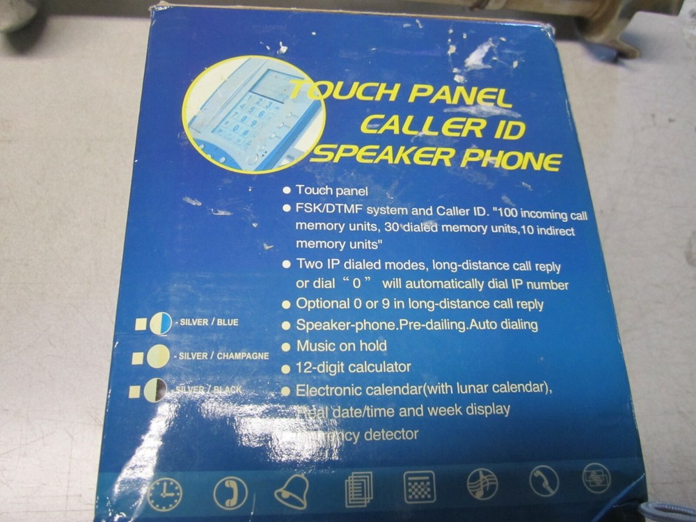 Touch Panel Caller ID Speaker Phone