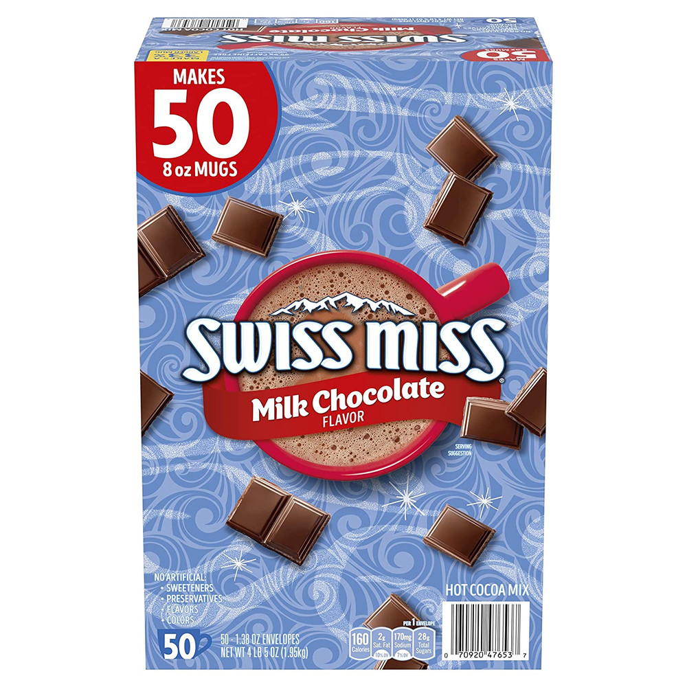 Milk Chocolate Flavor Hot Cocoa Mix, 1.38 Oz. 50-Count