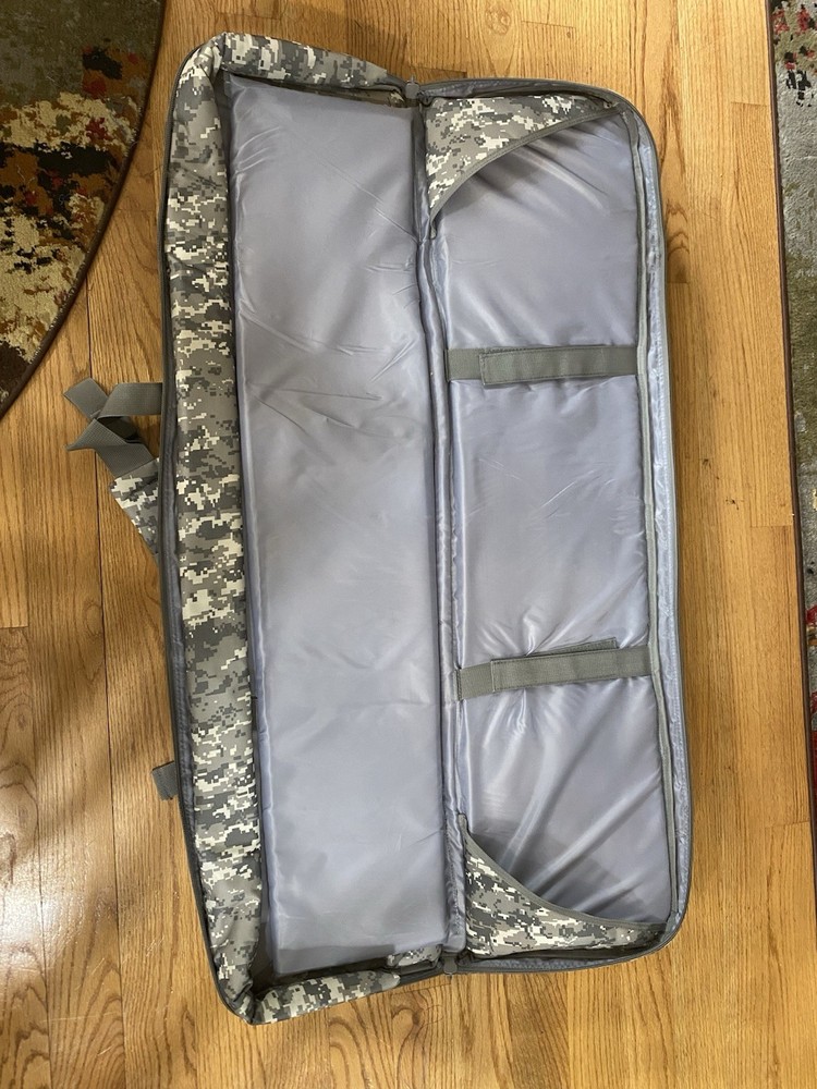 Double Rifle Padded Carrying Case Digital Camo - 45 inches