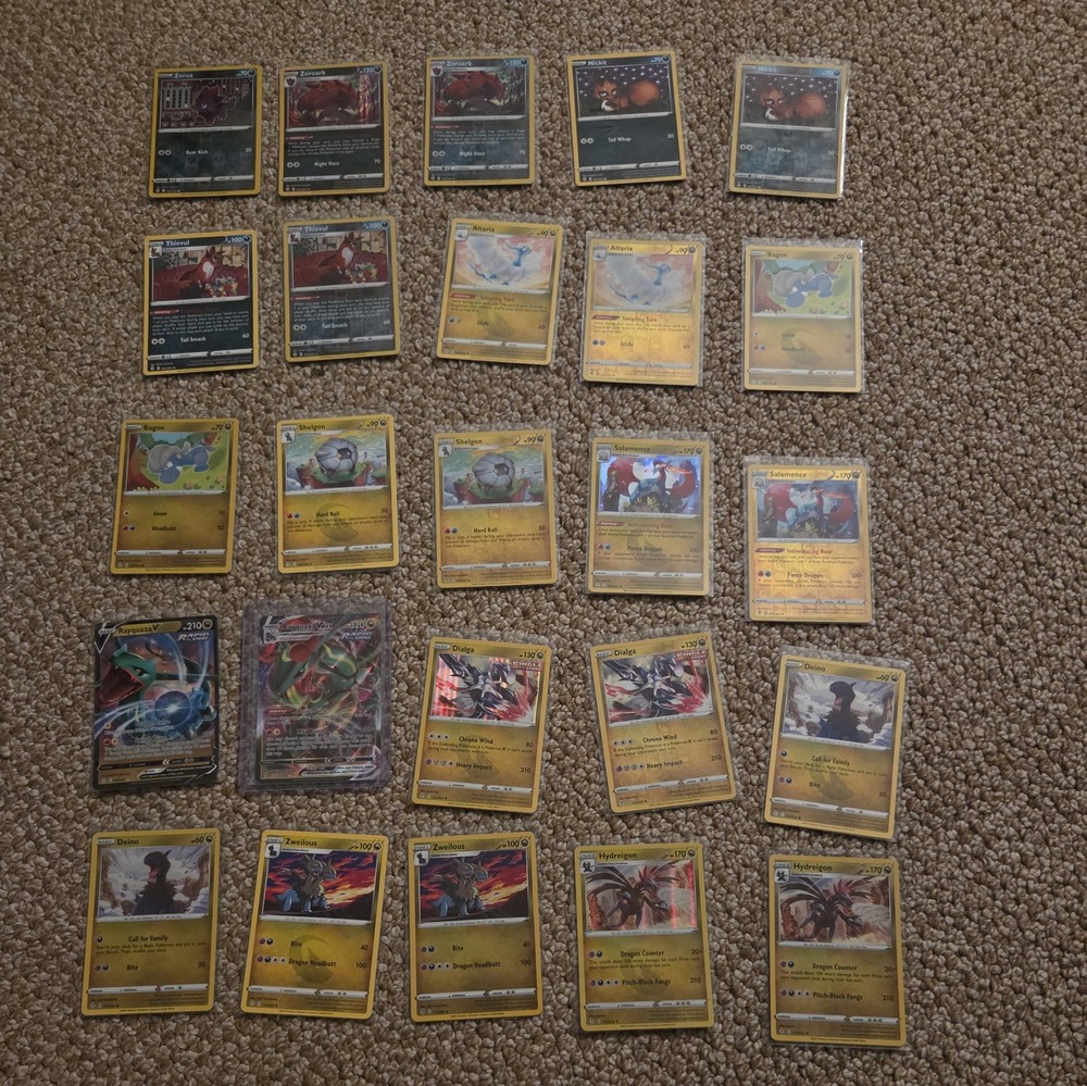 Pokemon Evolving Skies Complete Base Set 1-165 FINISH YOUR MASTER SET!