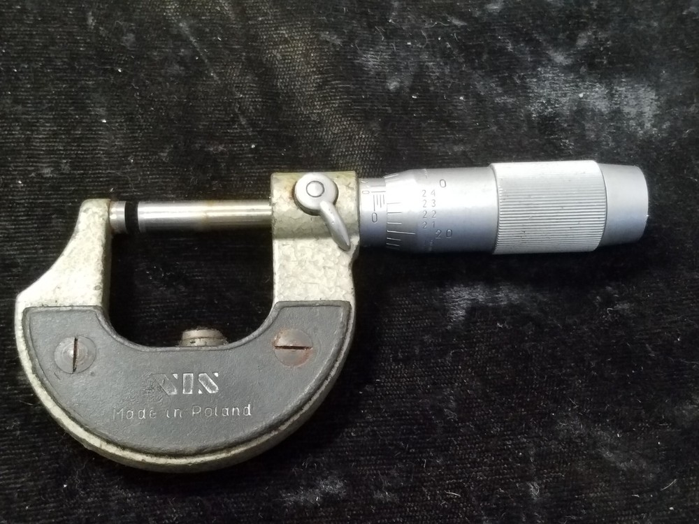VIS Micrometer 0 - 1" .0001" Made in Poland