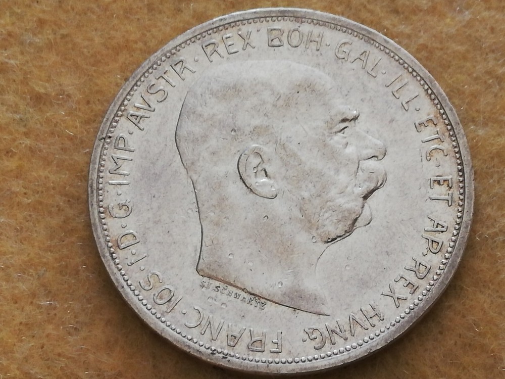 Austria. Francesco Giuseppe I 5 Korone 1909.