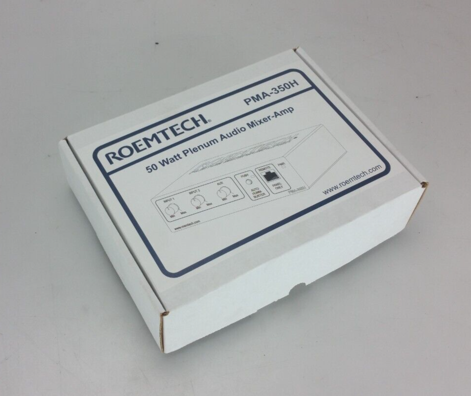 ROEMTECH Plenum Mixer/Amplifier PMA-350H