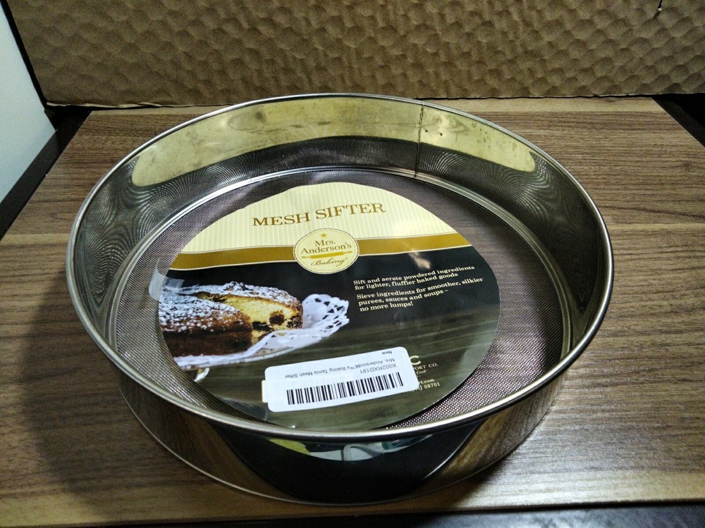 Mrs. Anderson Baking Mesh Sifter 9.5"X2"