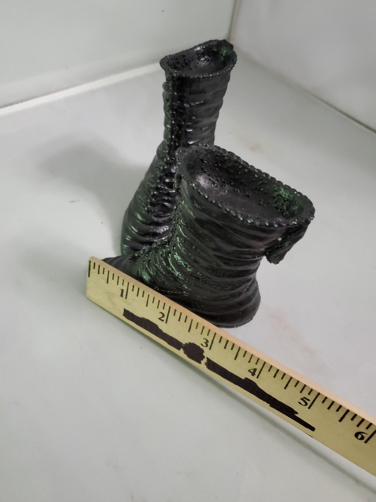 Handcrafted Boots Made From Coal