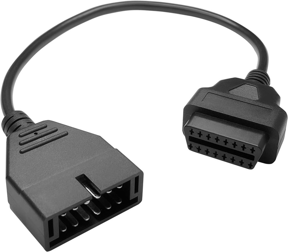 OBD1 Scanner, to OBD2 GM Adapter, OBD 1 Scanner Cable Code Reader Black