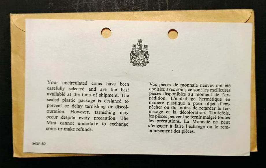 CANADA 1969 Prooflike Set