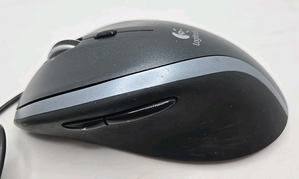 Logitech M-U0007 Advanced USB Optical Mouse Customizable Buttons ( Tested )