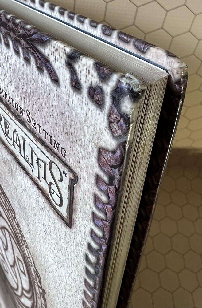 Forgotten Realms Campaign Sourcebook D&D 3.0 Complete With Faerun Map. NM-