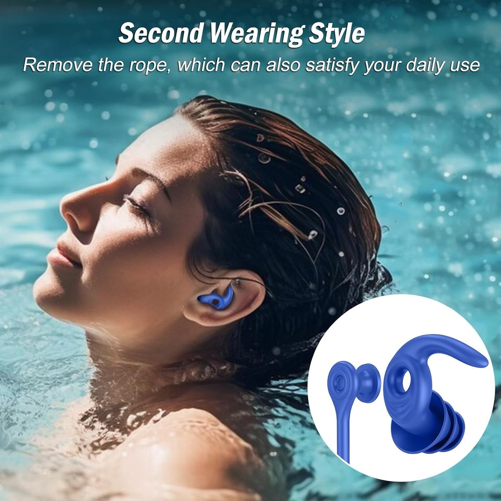Waterproof Silicone Swimming Ear Plugs
