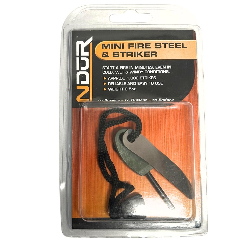 NDUR Mini Fire Steel & Striker - .5oz