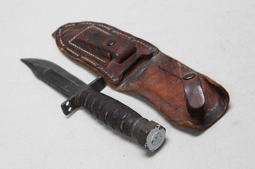 US Jet Pilot Knife Camillus NY Marked Blade . DWU1078