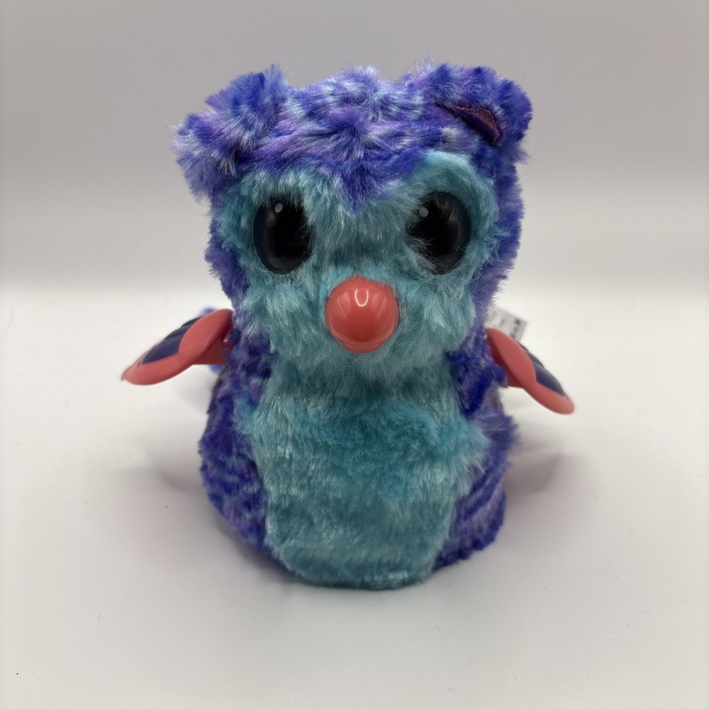 Hatchimals Fabula Forest Tigrette Spin Masters Interactive Cat Blue WORKS