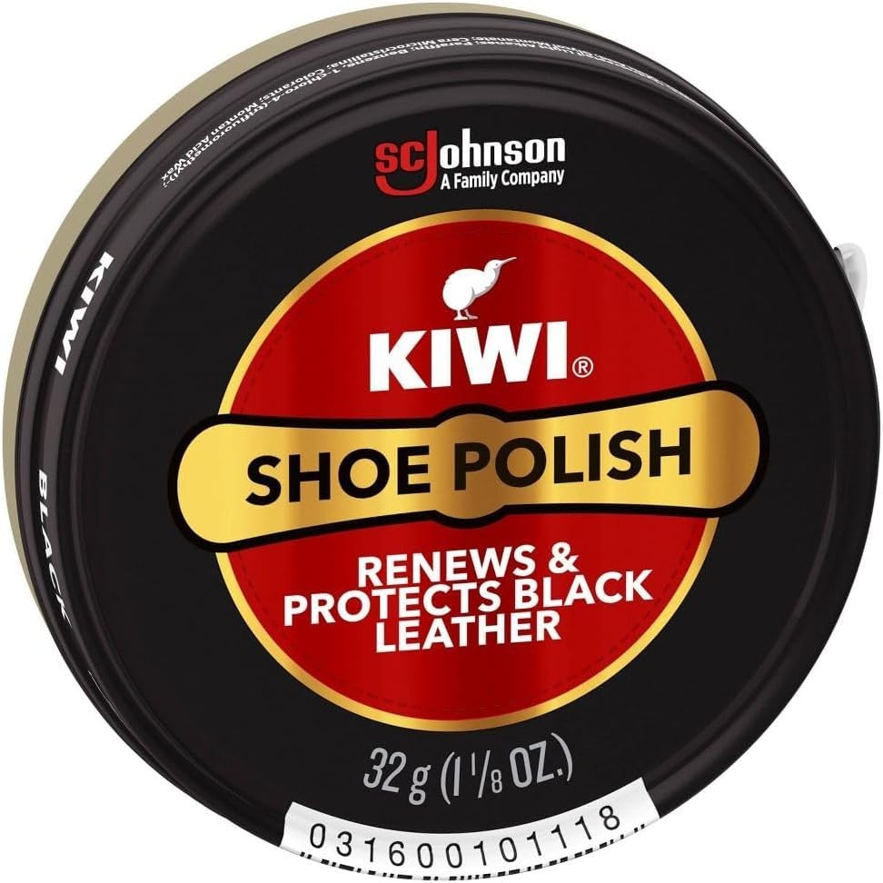 Kiwi Shoe Polish Paste Black by