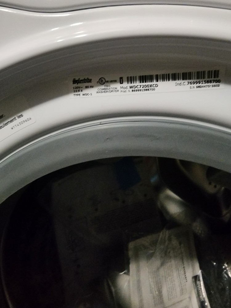Splendide Washer/Dryer Combo Ventless Large Capacity