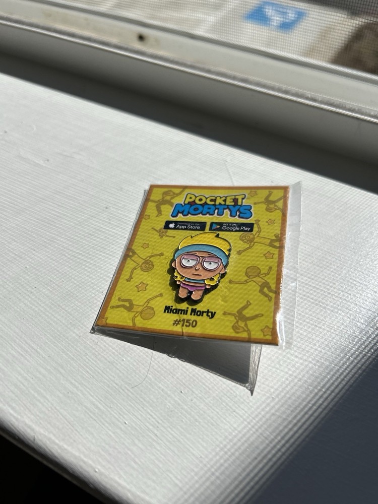 Pocket Morty Pins
