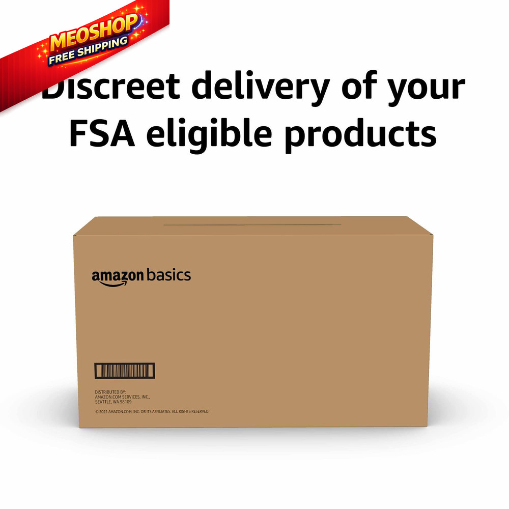 Amazon Basics Men's Incontinence Guards, Maximum Absorbency, 104 Count, White