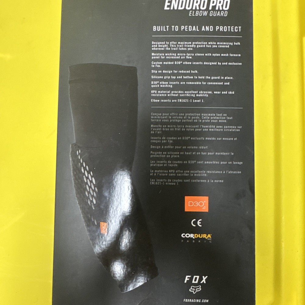 Fox Enduro Pro Elbow Guard Large