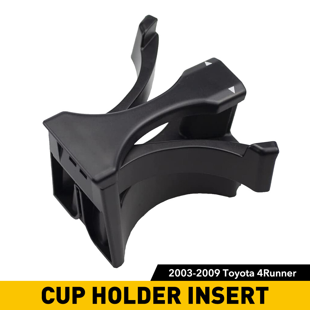For 2003-2009 Toyota 4 Runner Center Console Cup Holder Insert Divider Accessory