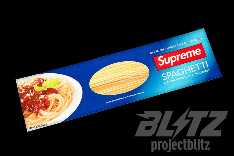 FW21 Supreme Supreme Spaghetti Sticker
