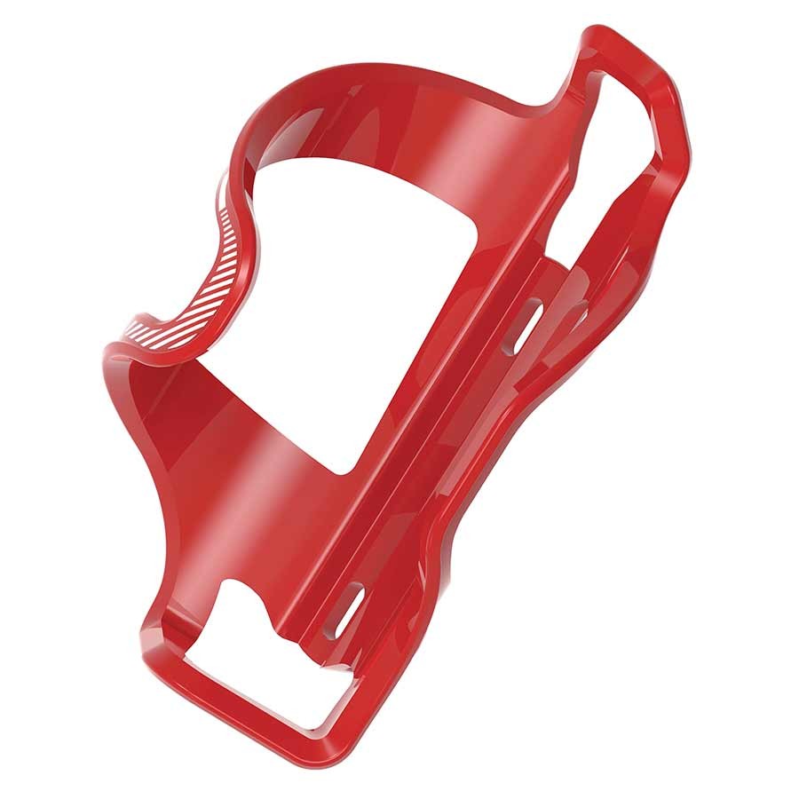 Lezyne Flow Side Load Composite Bottle Cage - Lightweight Red, Right Loading,
