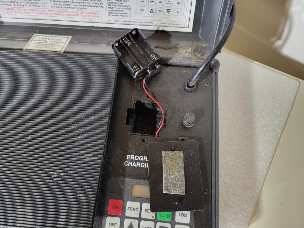 Mac Tools AC9050 Automatic Programmable Charging Meter - Condition Unknown - Par