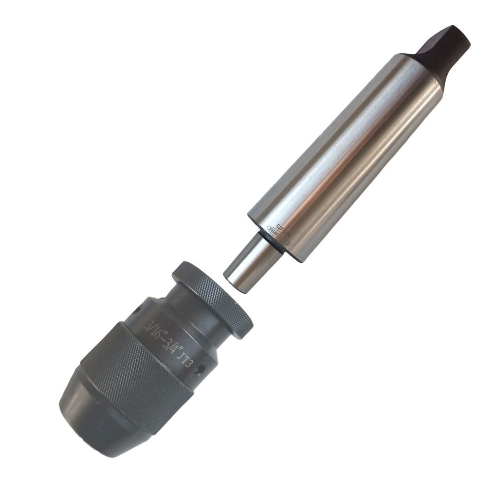 MT5 Keyless 3/16"- 3/4" Drill Chuck Self Tighten With MT5 Shank