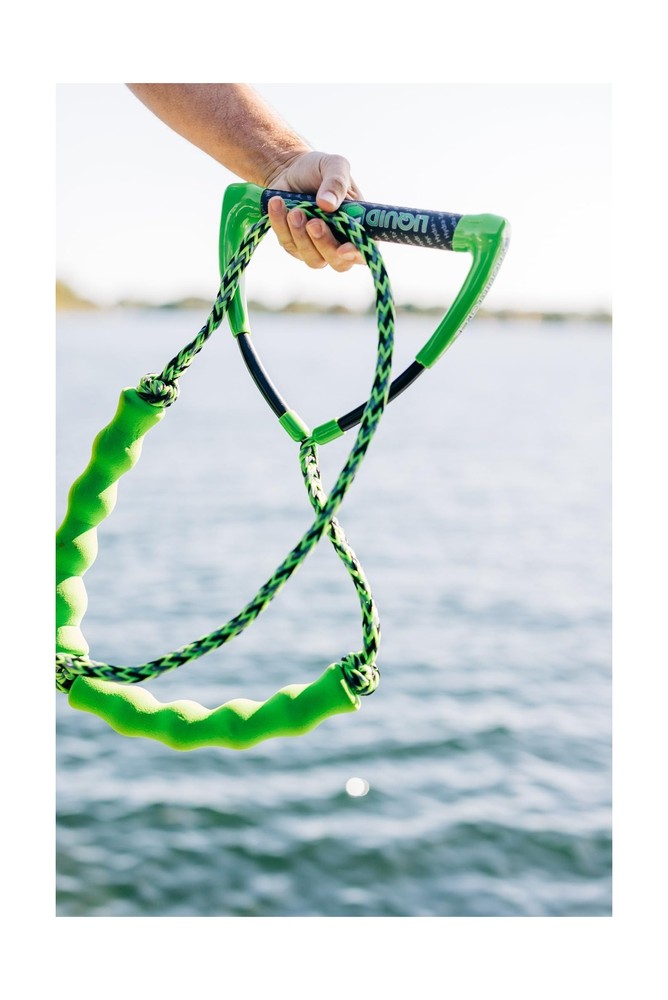 Liquid Force 2024 Hydratak 10" Wakesurf Handle (Green)