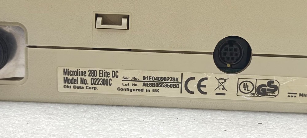 OKI MICROLINE 280 DC ELITE 9-PIN DOT MATRIX PRINTER
