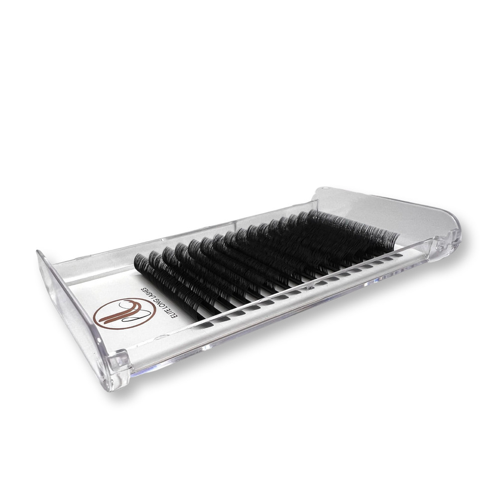 D Curl Cashmere Eyelash Extensions | Multi-Diameter | Matte Black