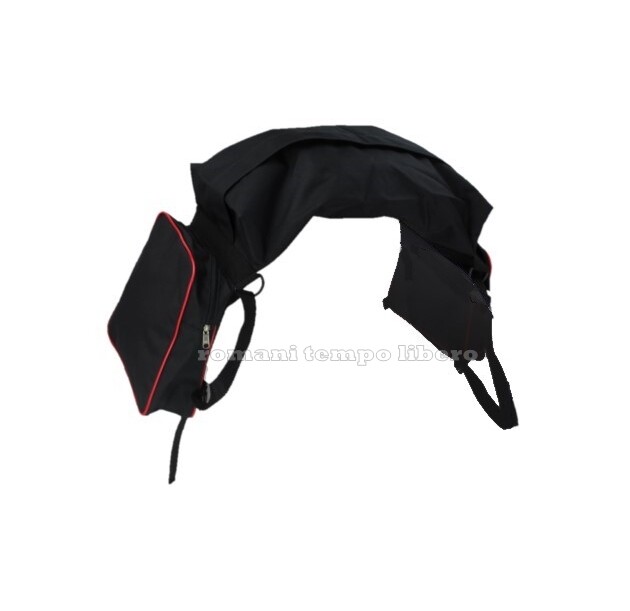 3 Pocket Nylon Back Bag